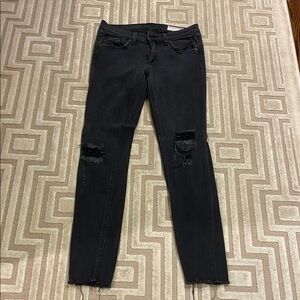 Women's rag and bone jeans in soft rock wholes